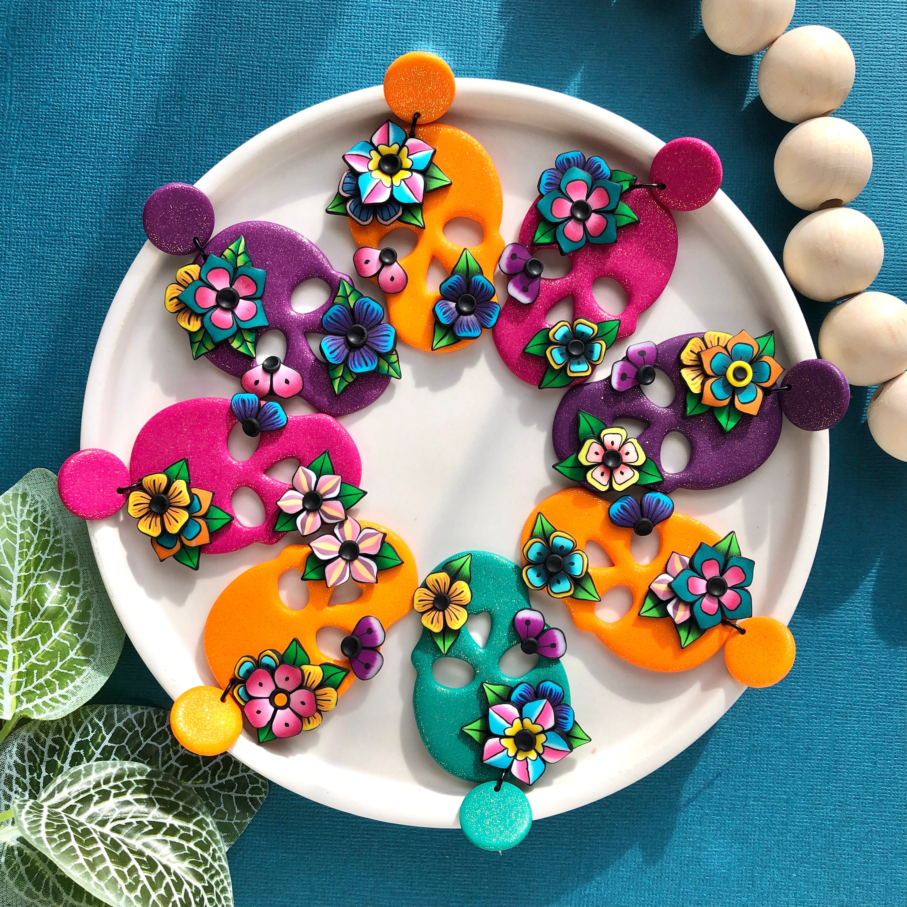 Dangle Earrings BlueBassoon Handmade