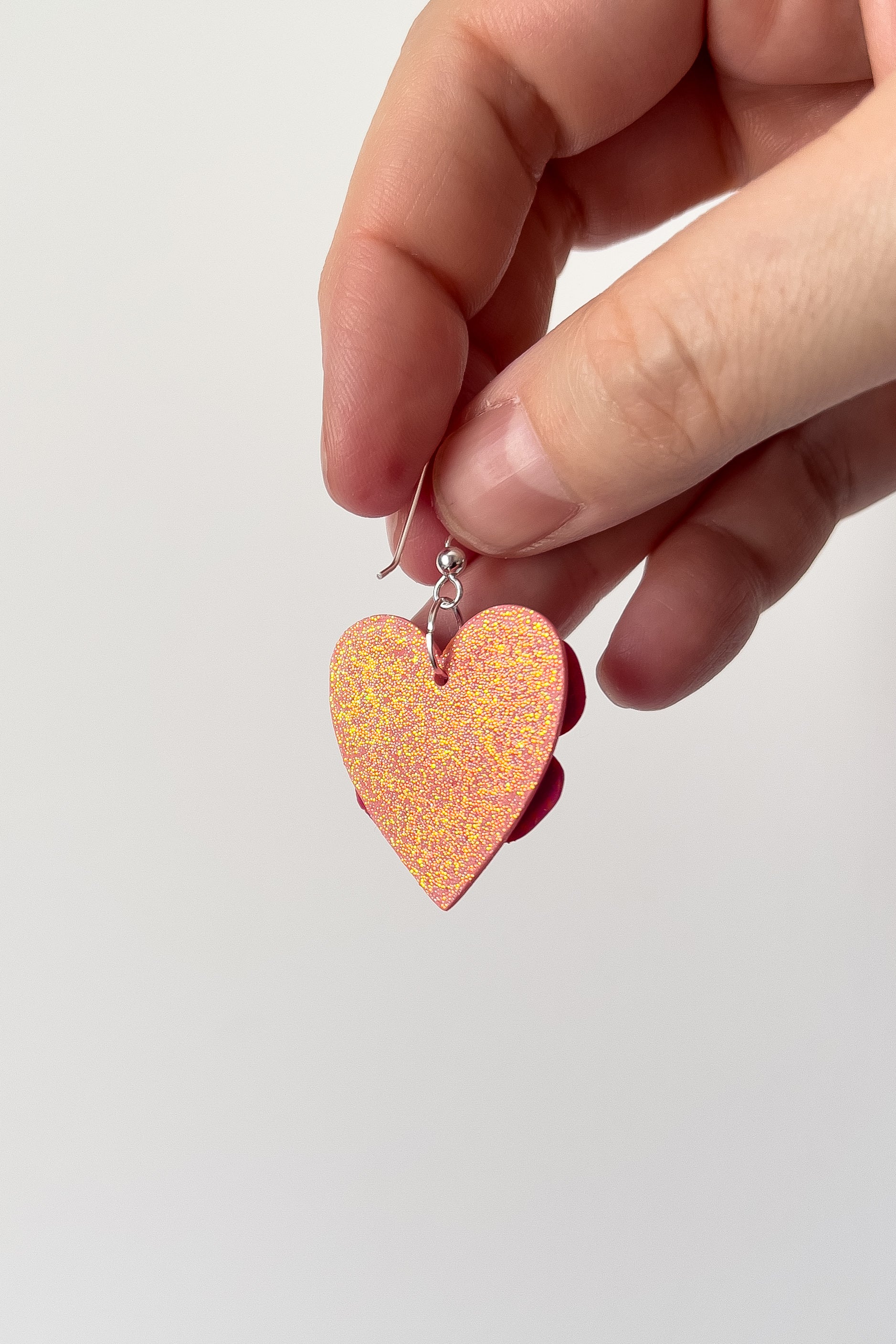 Pink Butterfly Hearts - BlueBassoon Handmade