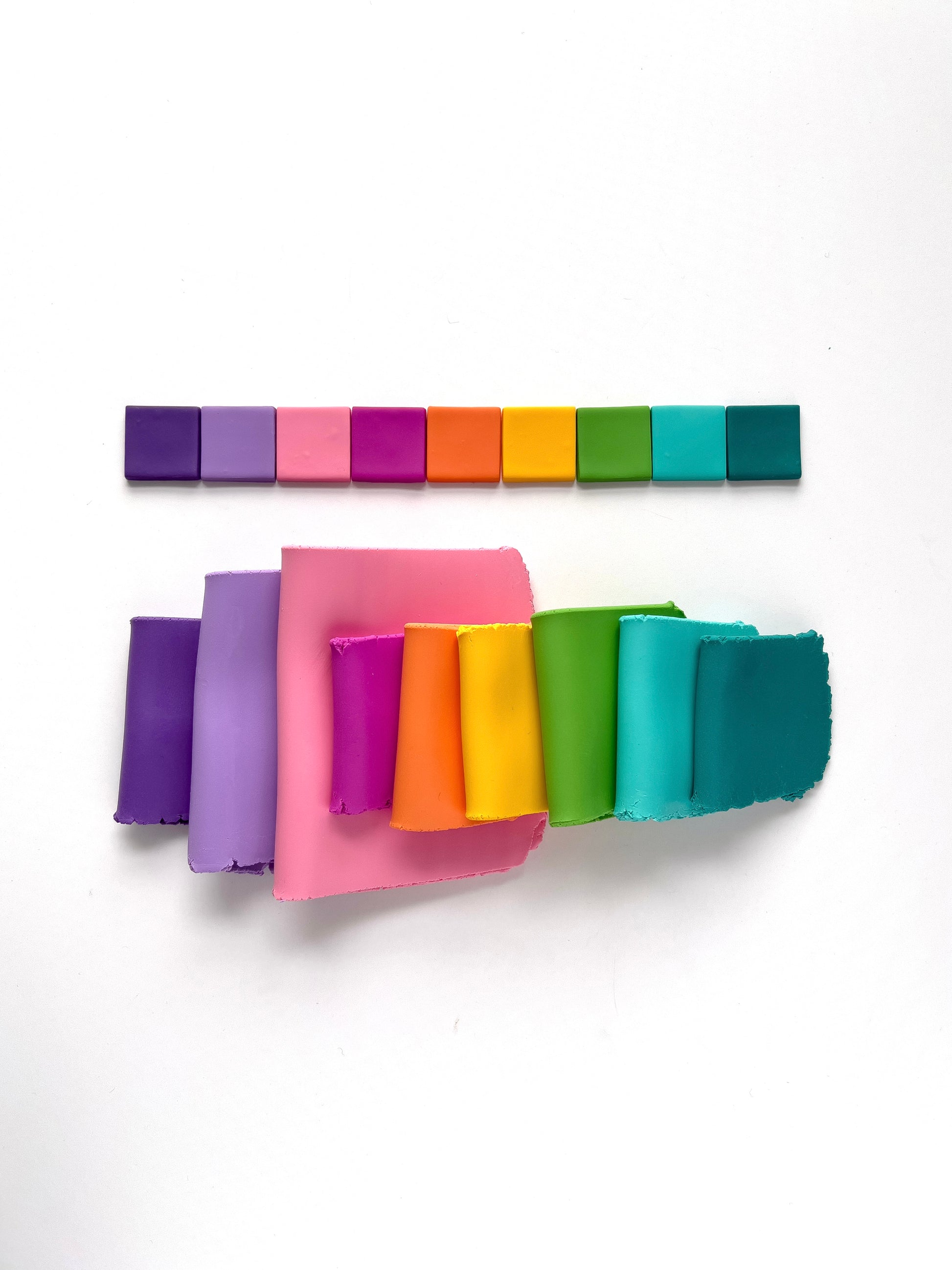 Fimo Color Recipes - Spring Fantasy Color Palette - BlueBassoon Handmade