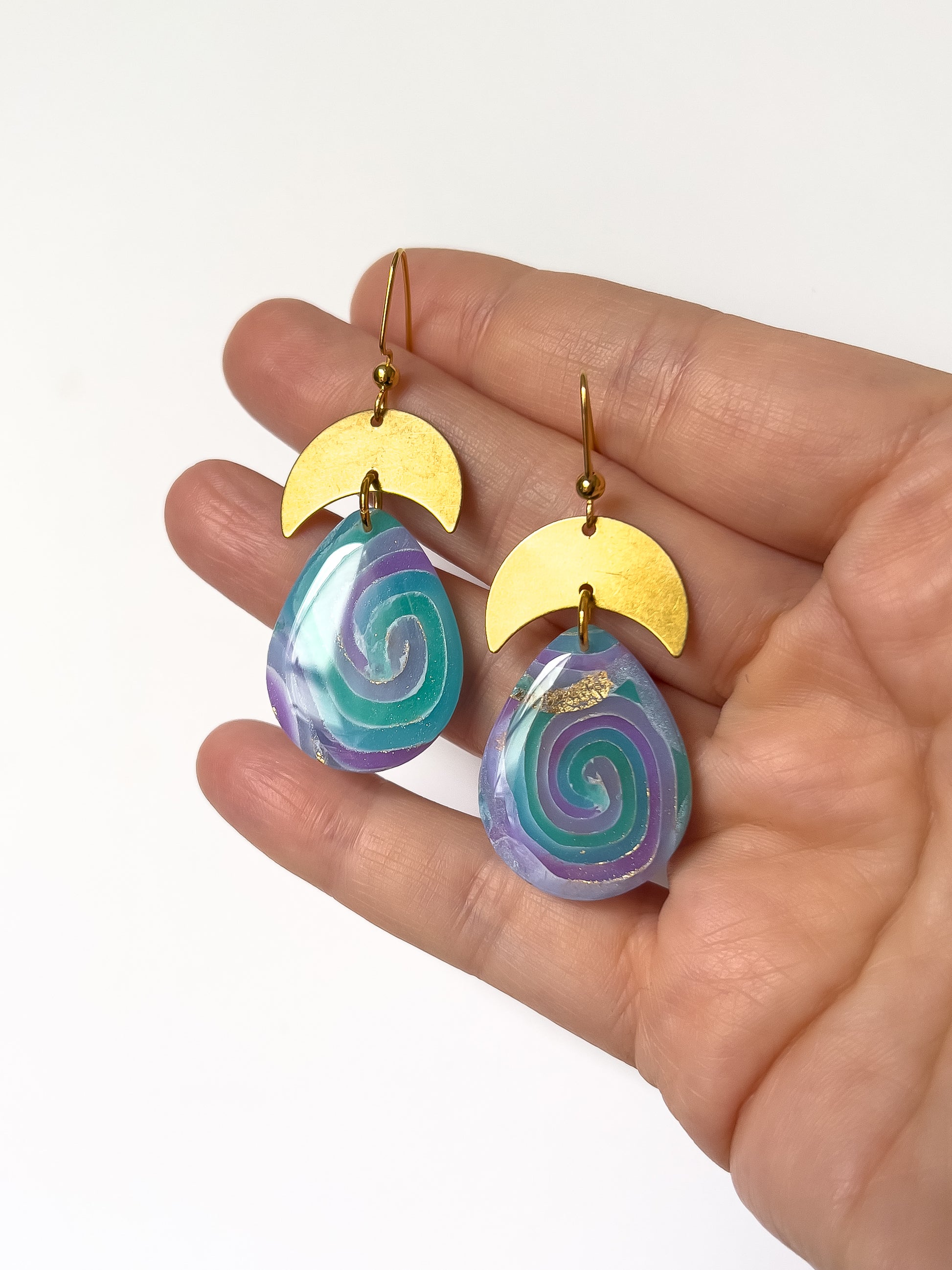 Luna Dangles - BlueBassoon Handmade