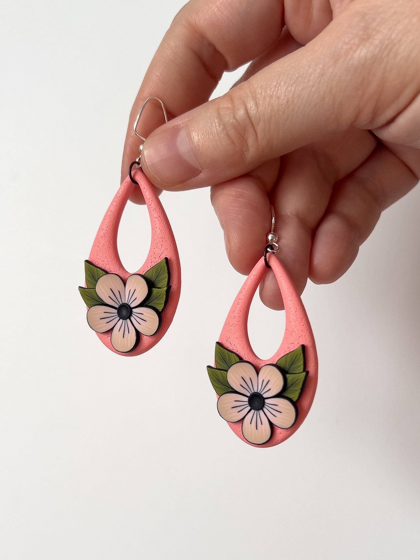 Pink Pomona Dangles