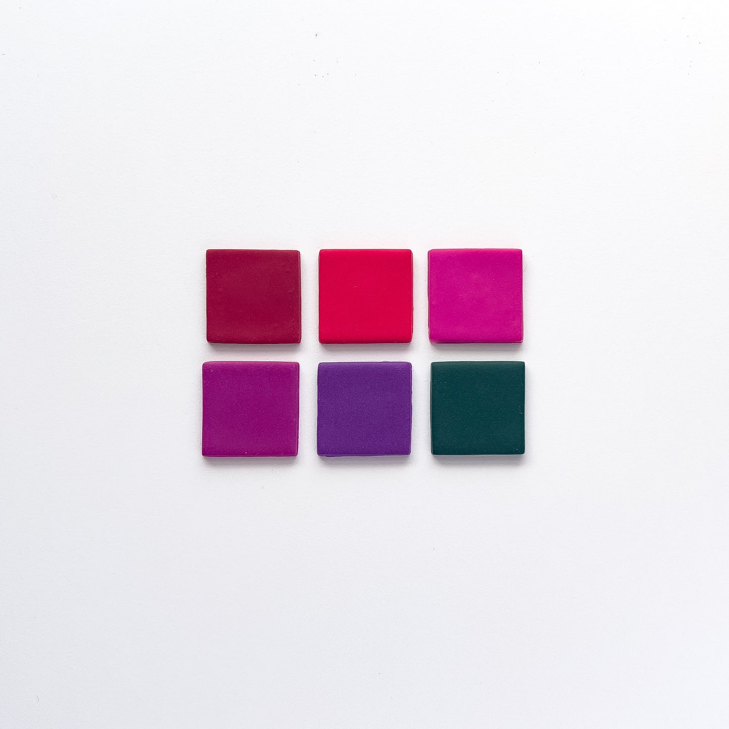 Fimo Color Recipes - Dark Valentines Color Palette - BlueBassoon Handmade