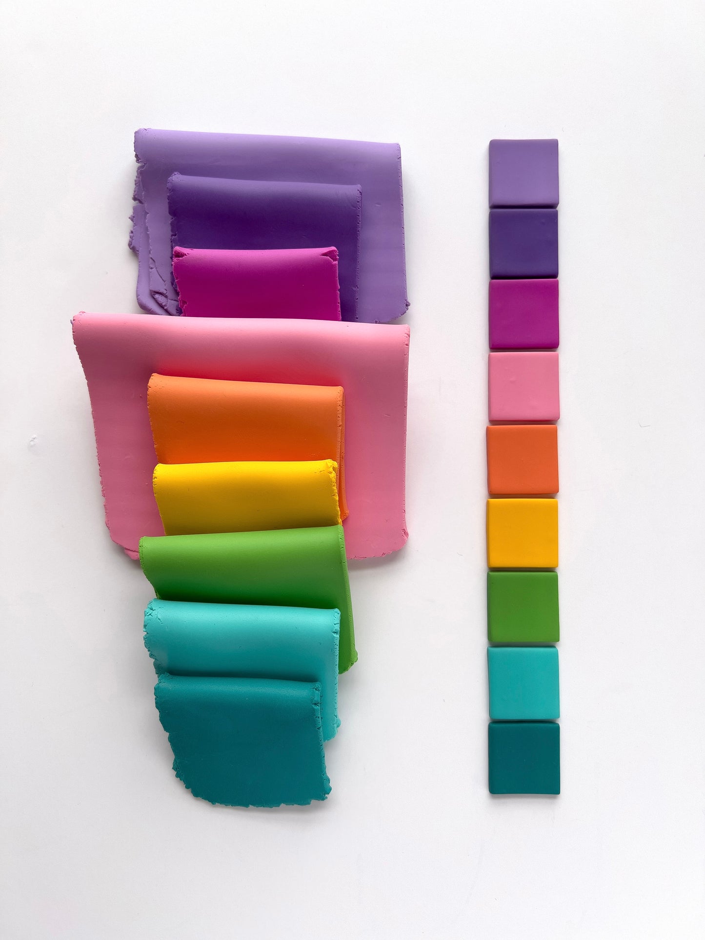 Fimo Color Recipes - Spring Fantasy Color Palette - BlueBassoon Handmade