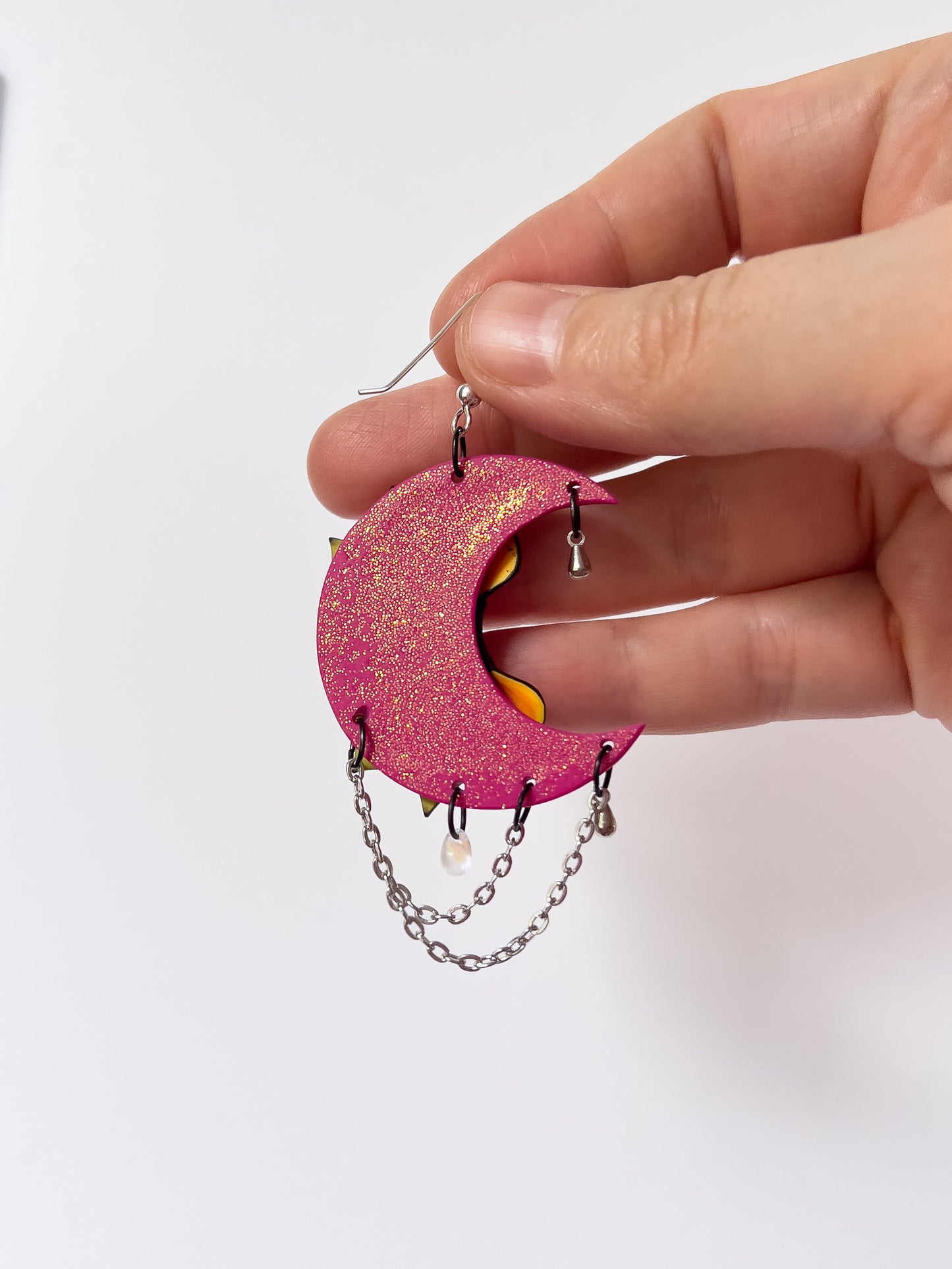 Pop Punk Sunflower Moons - BlueBassoon Handmade