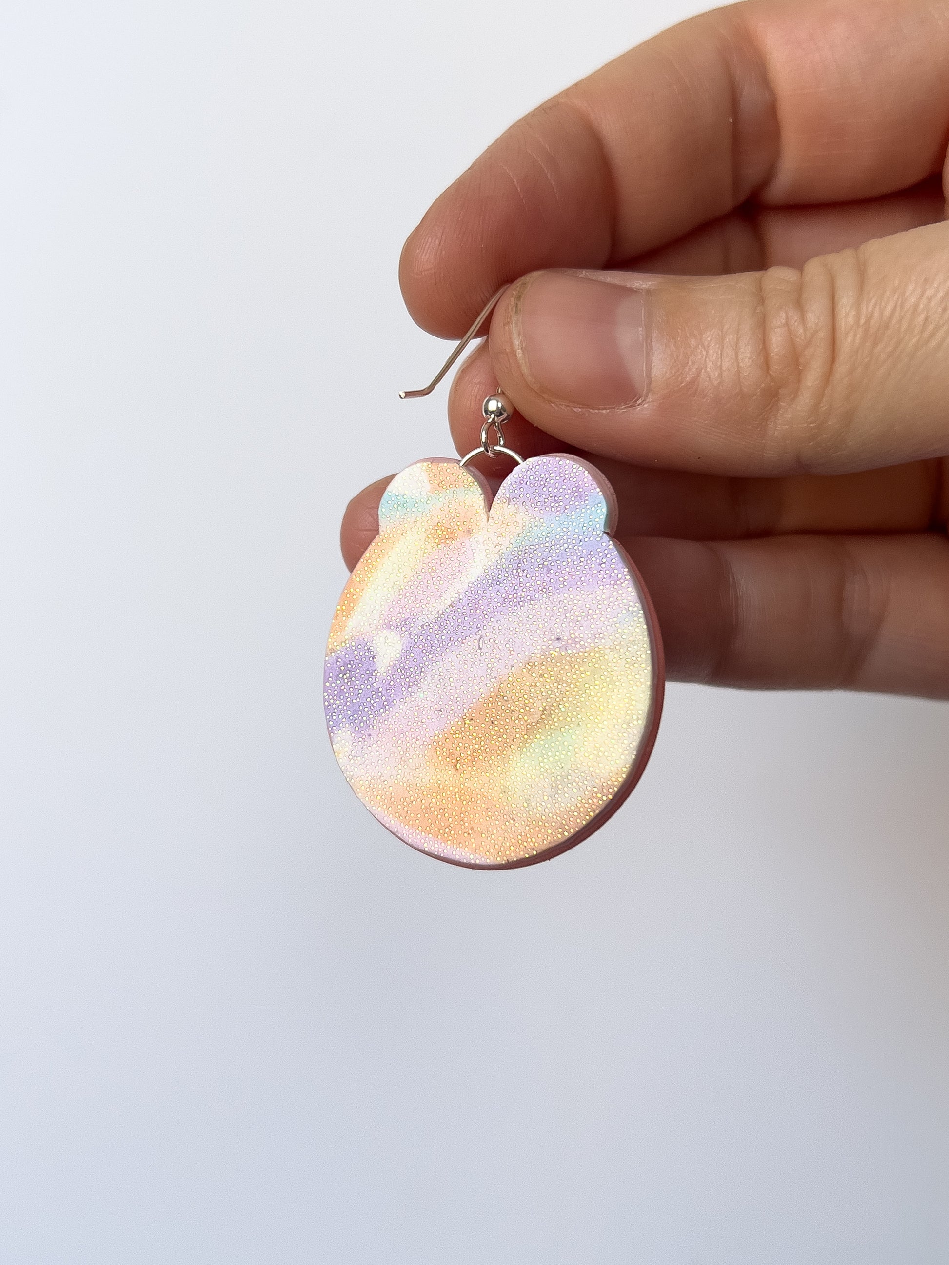 Pink and Purple Soutache Earrings - BlueBassoon Handmade