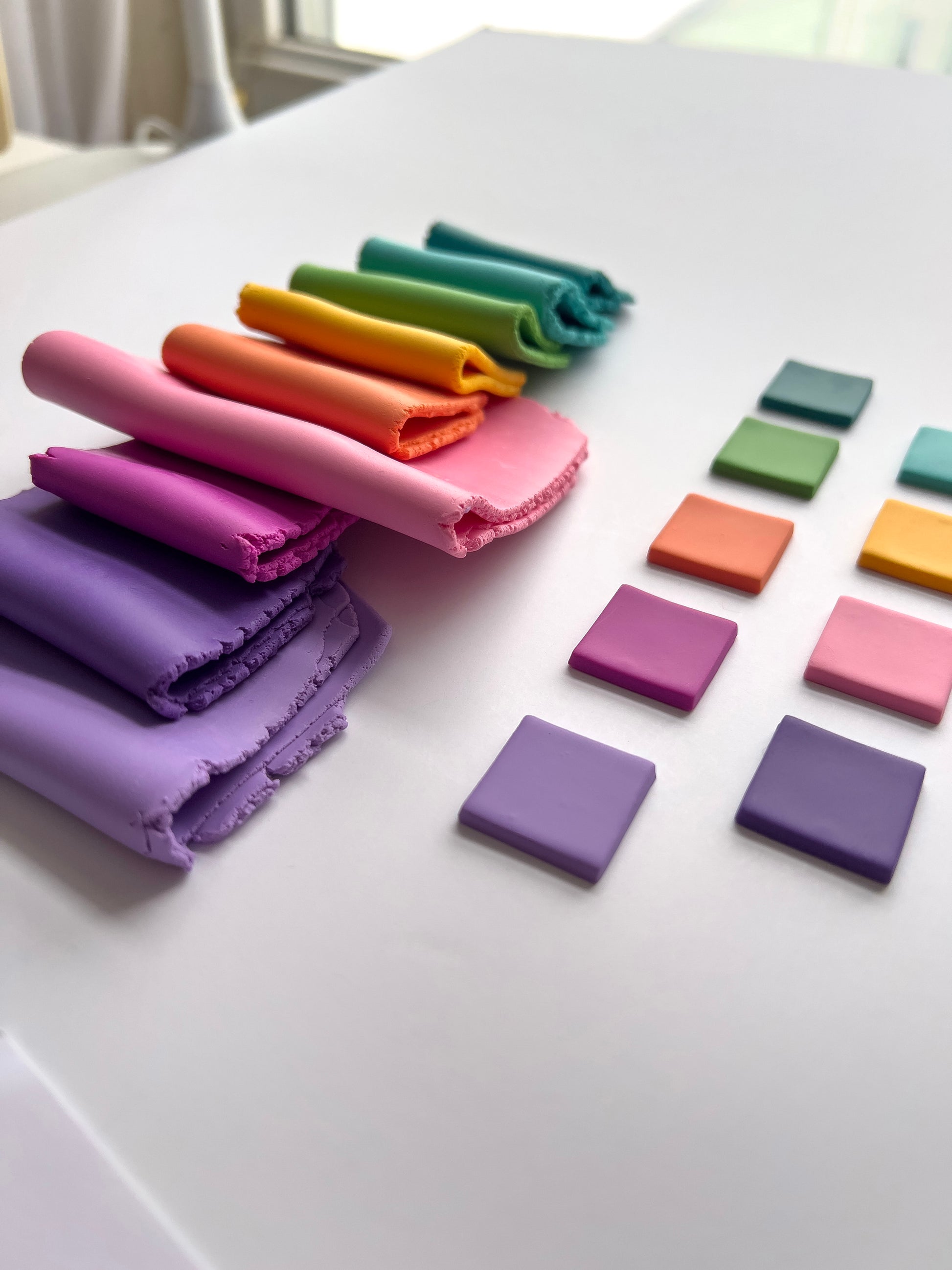 Fimo Color Recipes - Spring Fantasy Color Palette - BlueBassoon Handmade