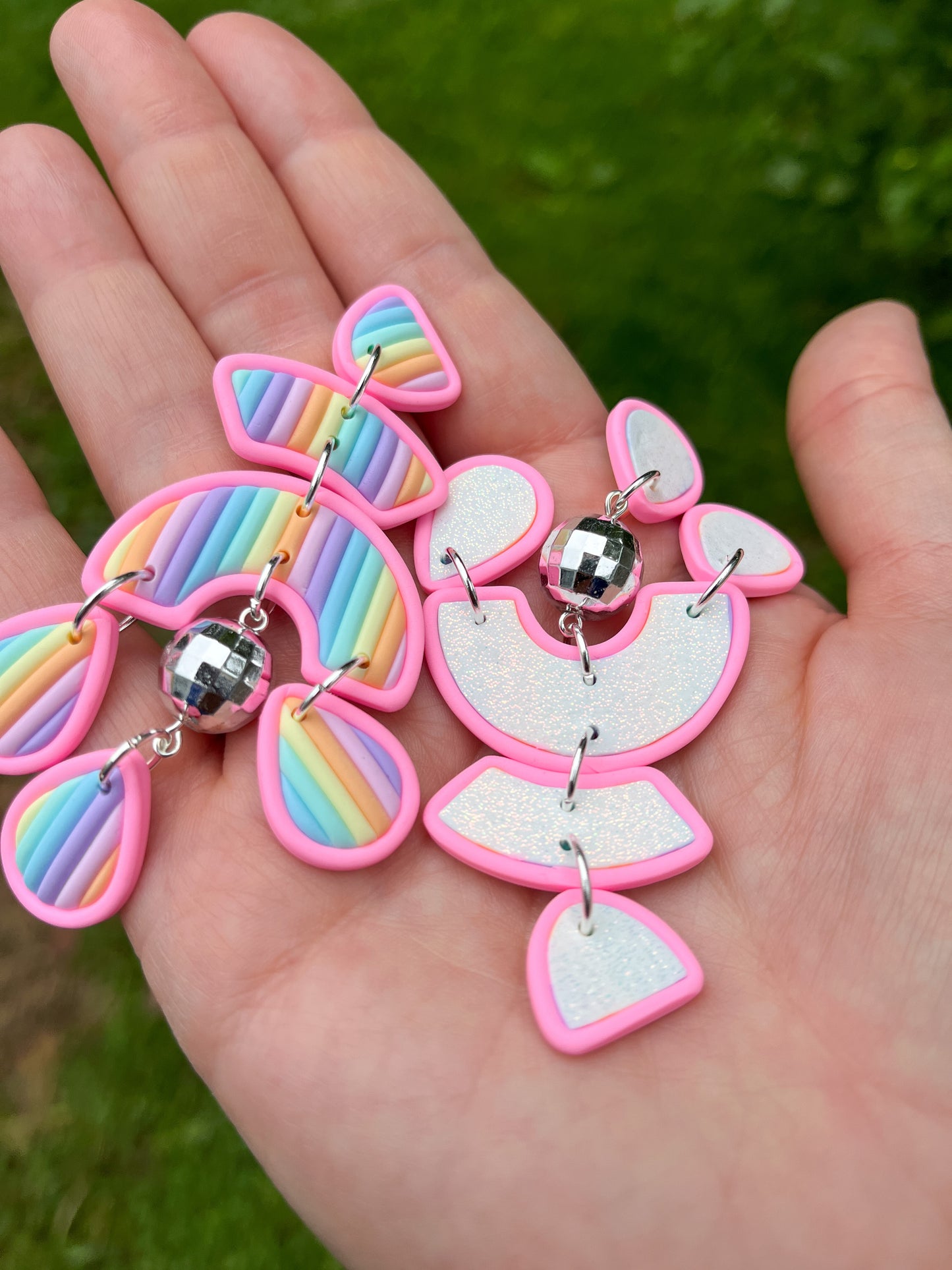 Pastel Rainbow Ultra Nancy - BlueBassoon Handmade