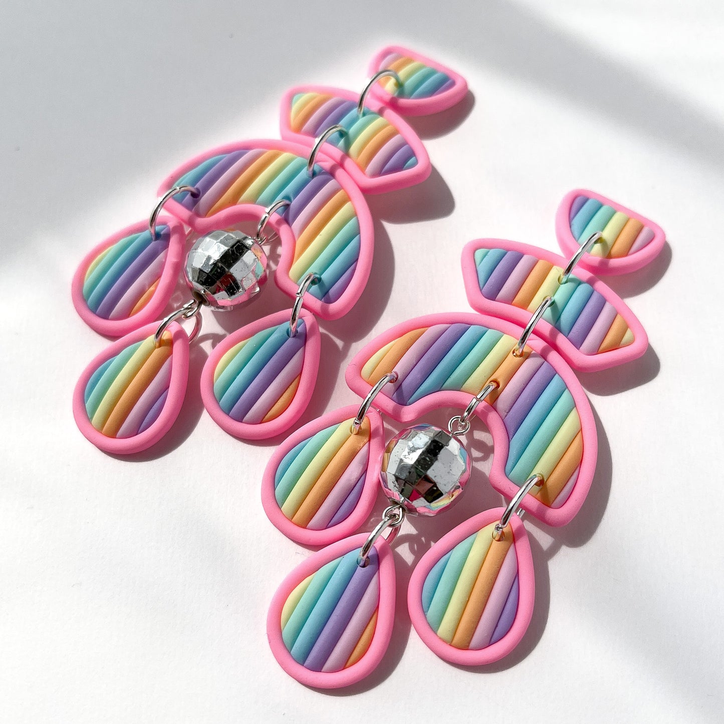 Pastel Rainbow Ultra Nancy - BlueBassoon Handmade