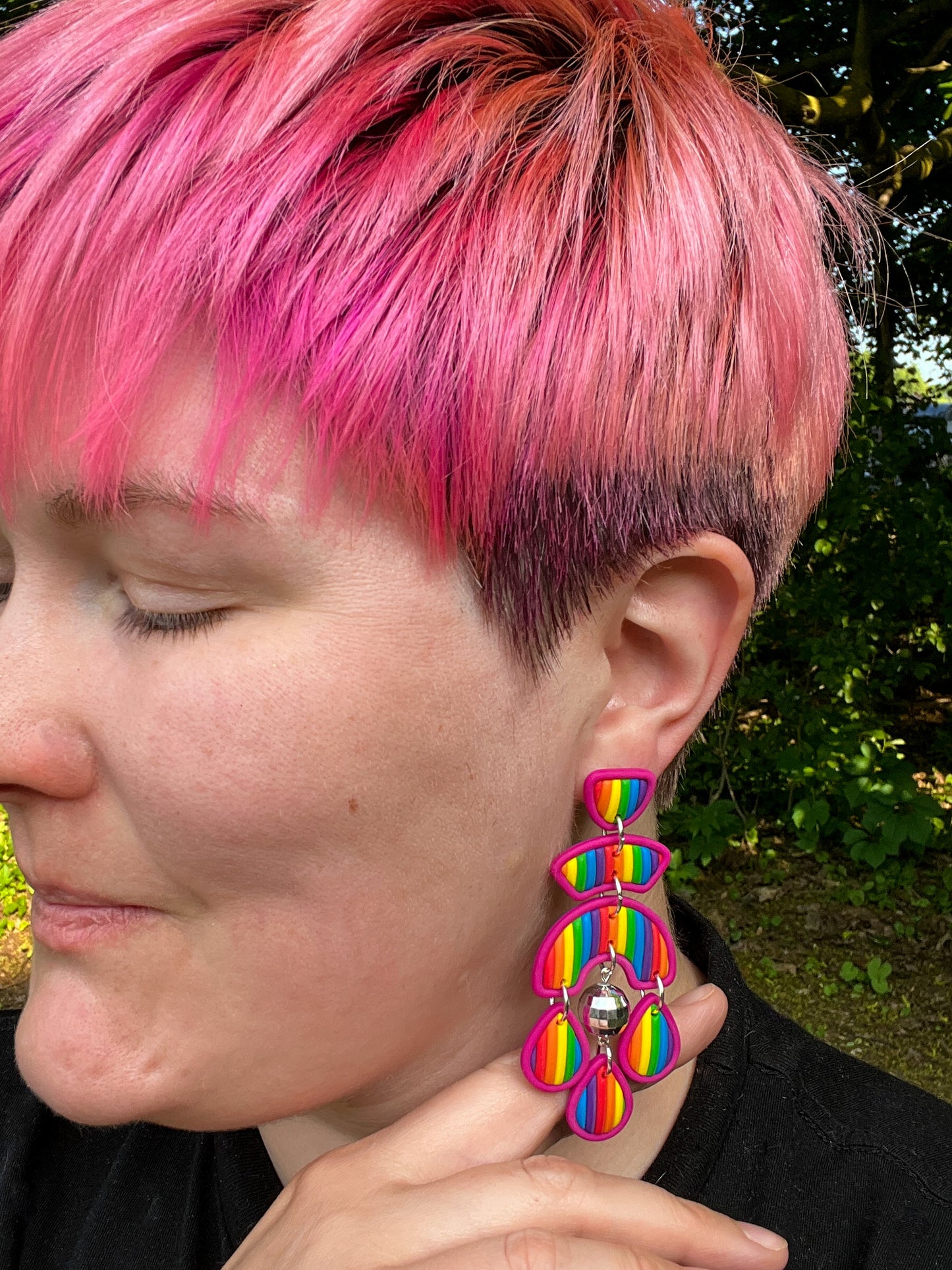 Pastel Rainbow Ultra Nancy - BlueBassoon Handmade