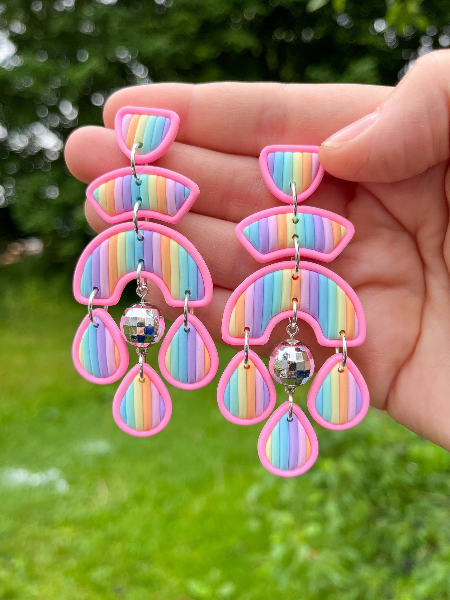 Pastel Rainbow Ultra Nancy - BlueBassoon Handmade