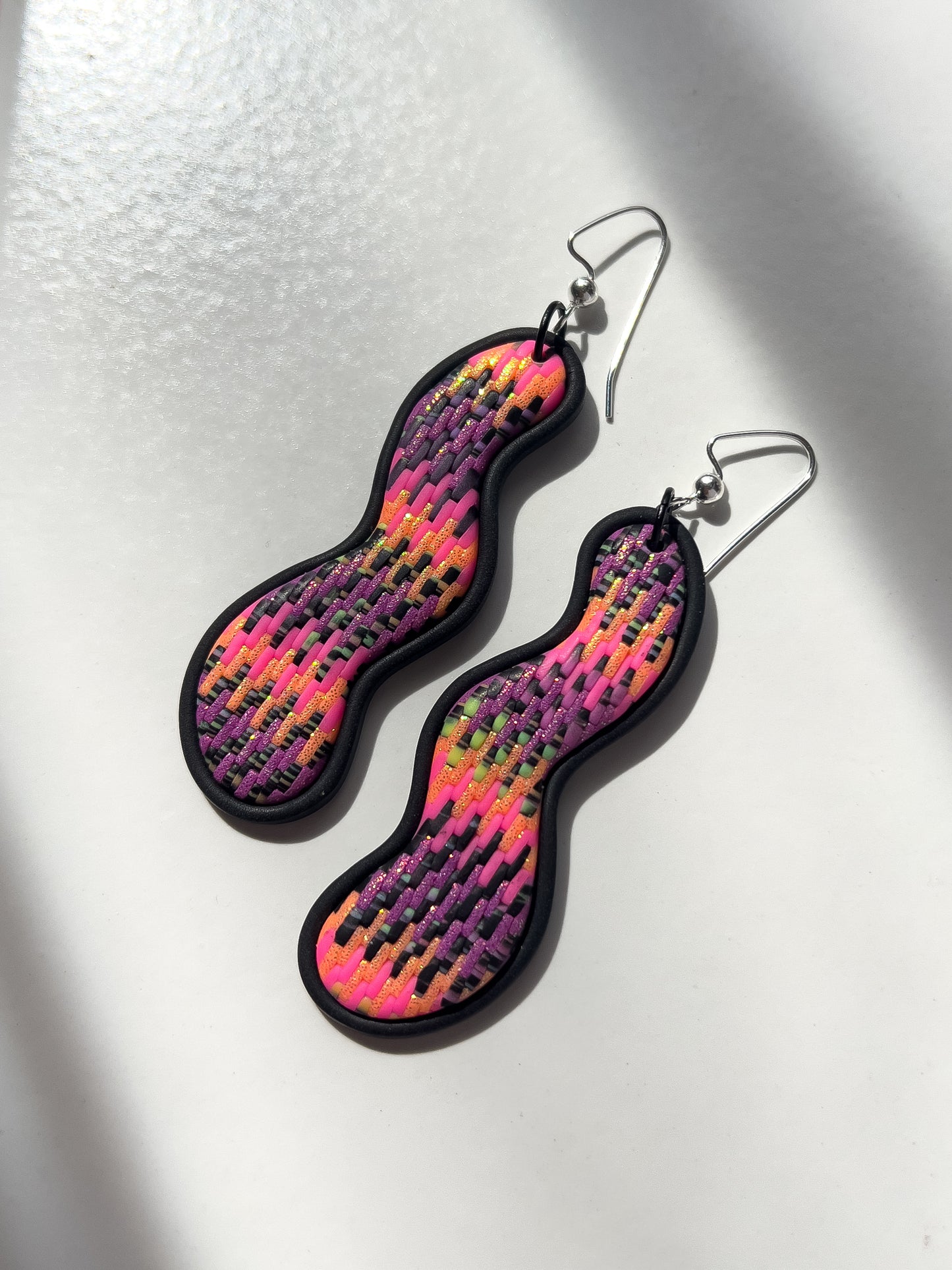 Miami Nights Squiggle Dangles