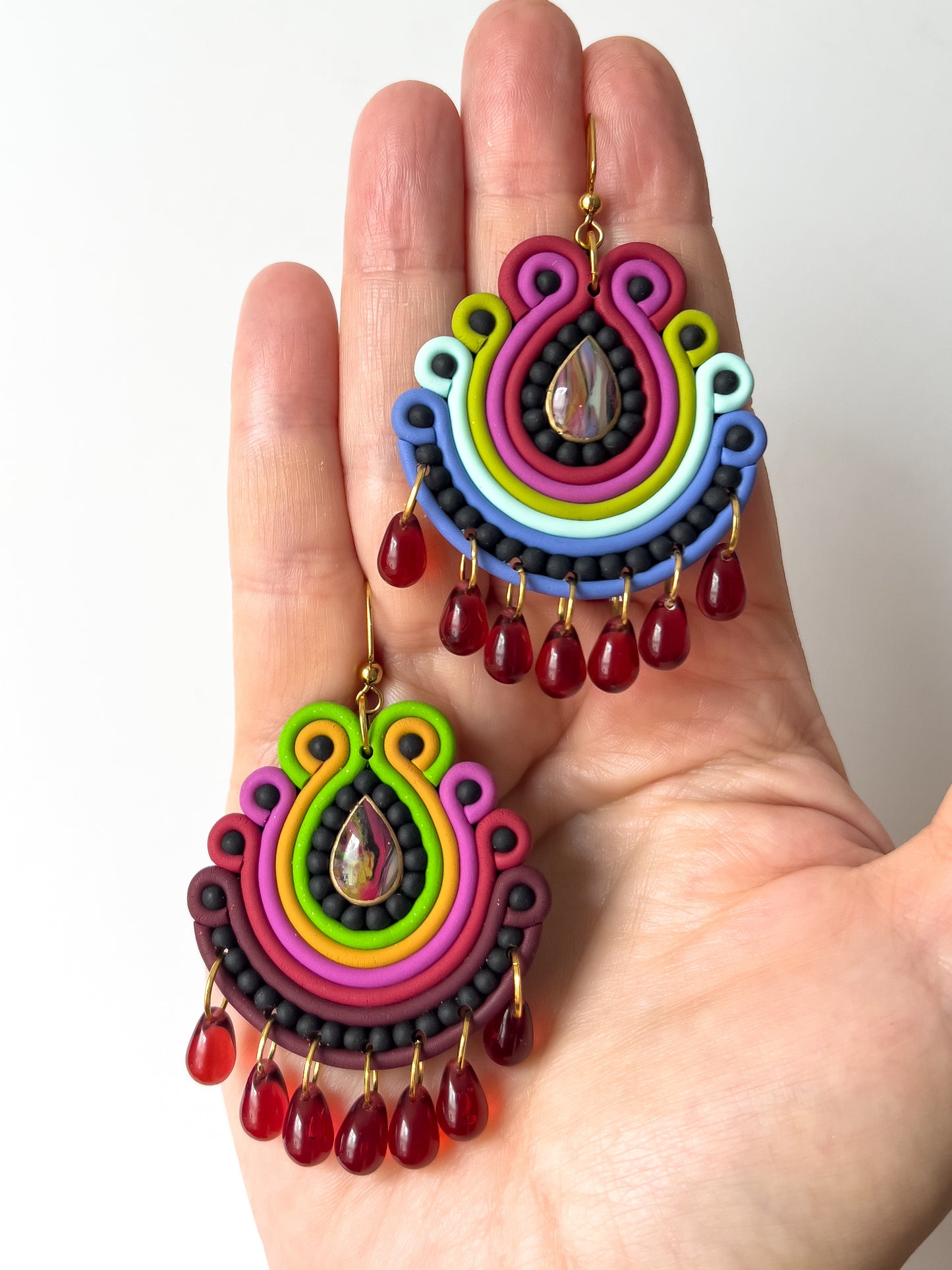 Polymerite Soutache Dangles