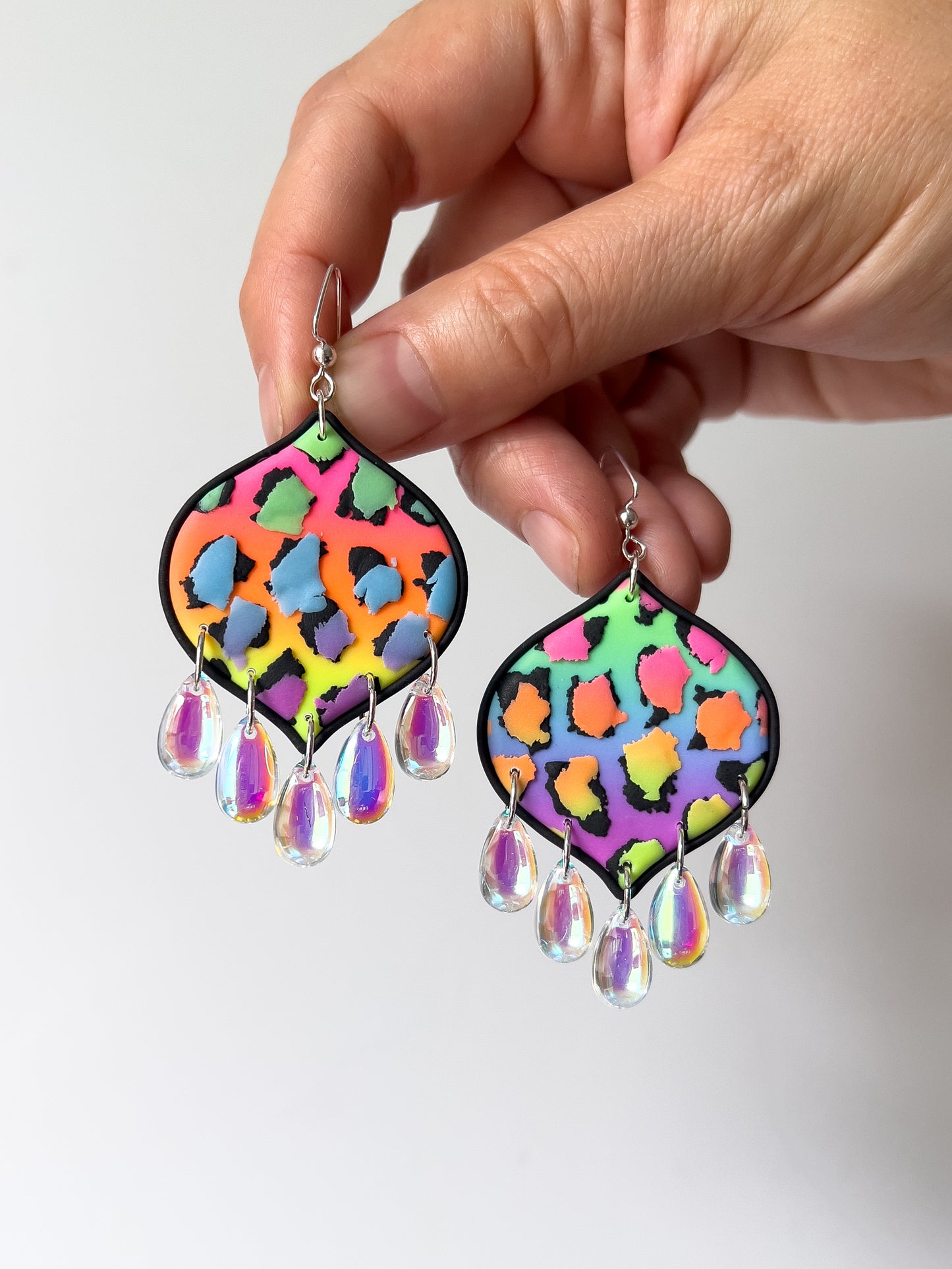 Neon Rainbow Glam Portals