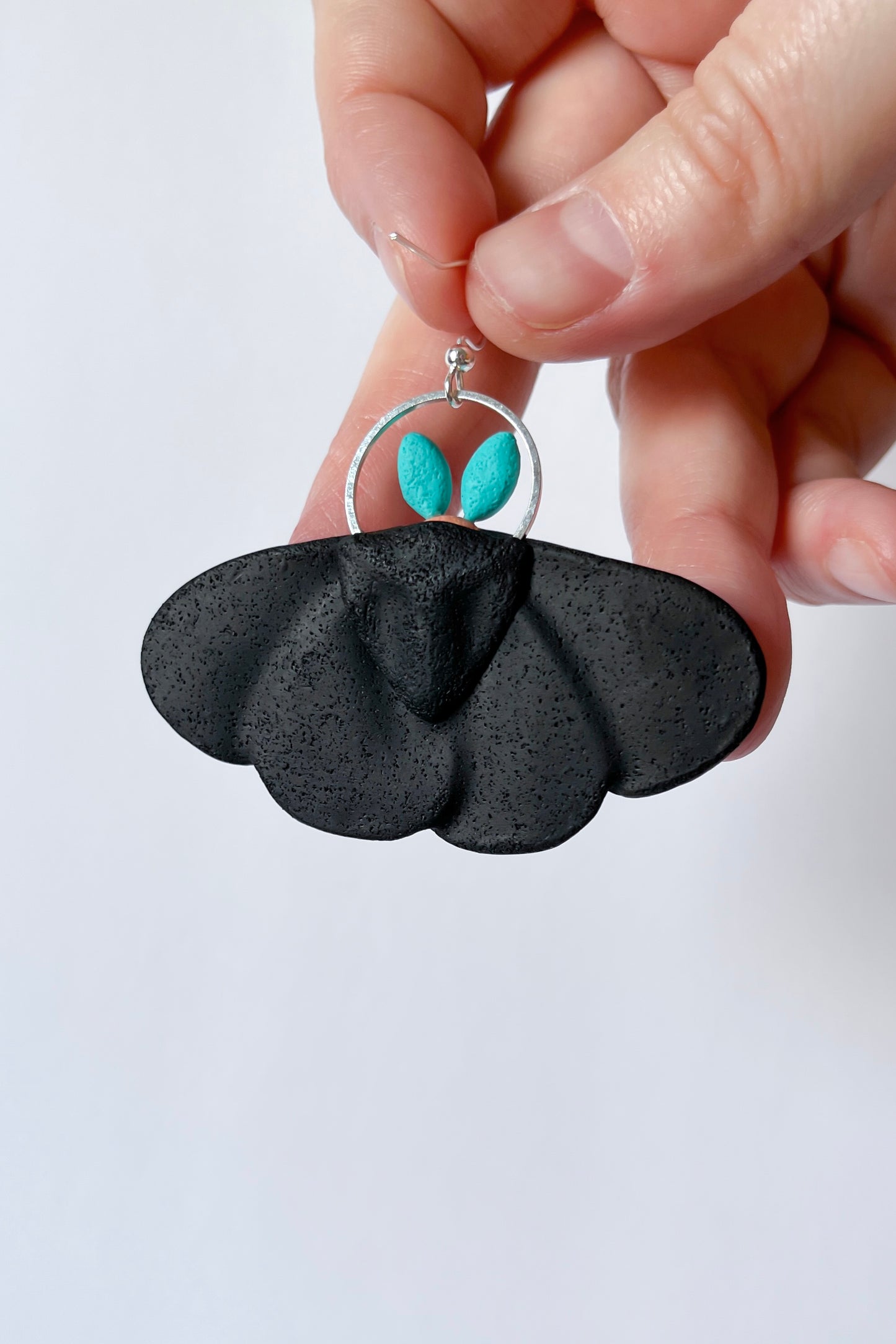 Large Moth Earrings - BlueBassoon Handmade