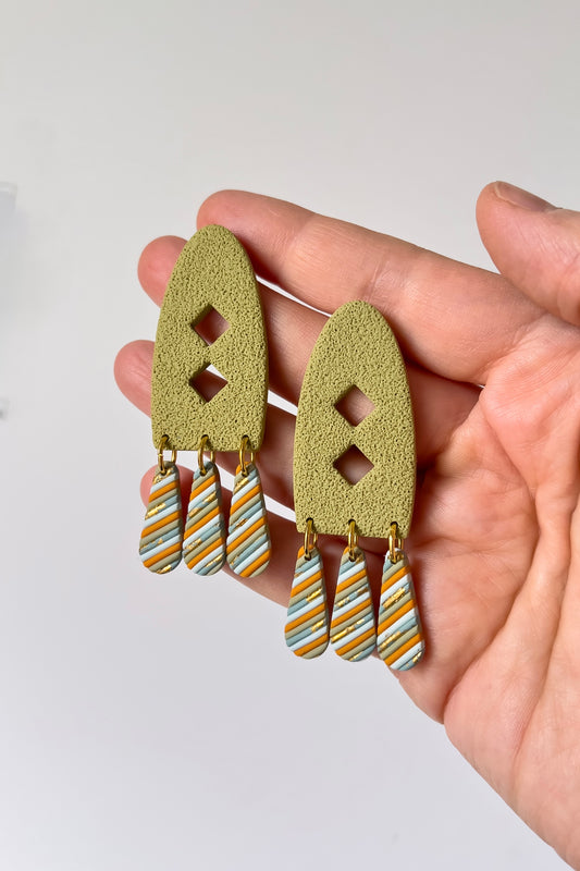 Green Rockette - BlueBassoon Handmade