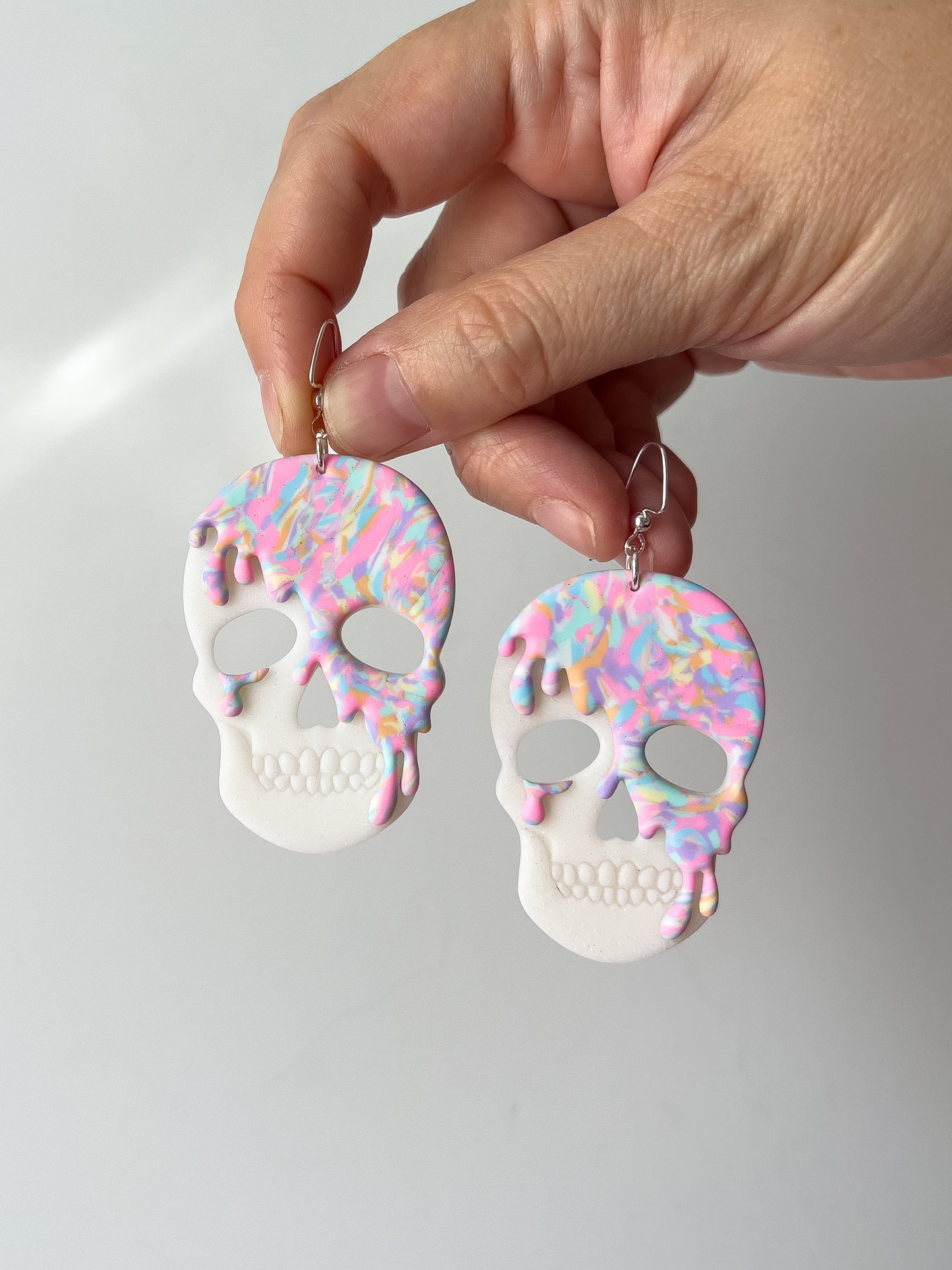 Cotton Candy Confetti Skulls