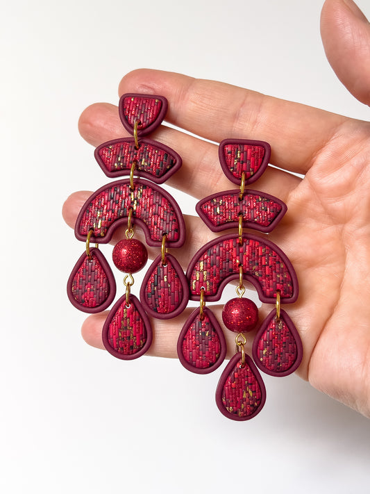 Red Bargello Ultra Nancy