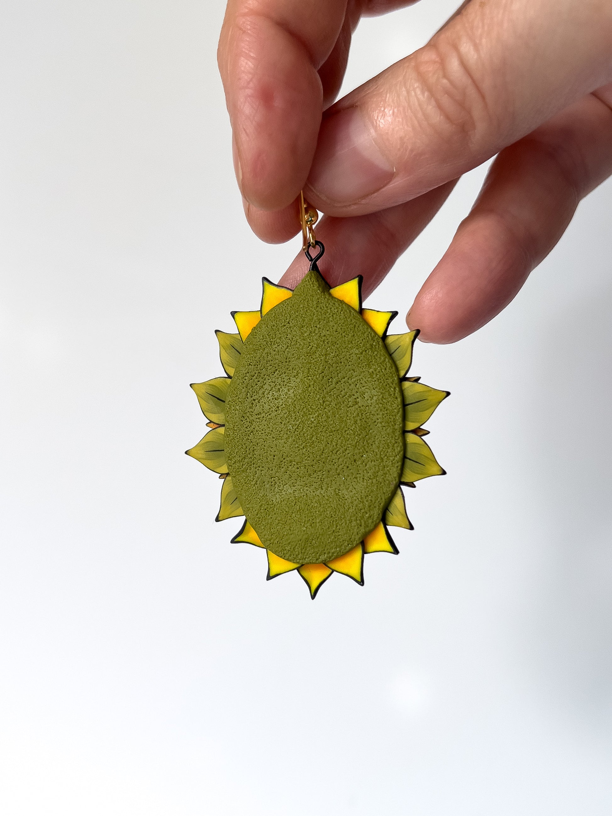 Sunflower Bouquet Dangles - BlueBassoon Handmade
