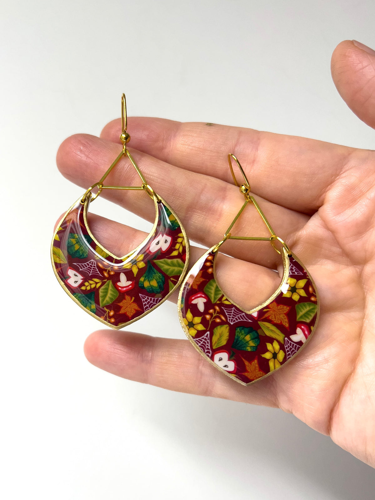 Autumn Forage Flame Dangles