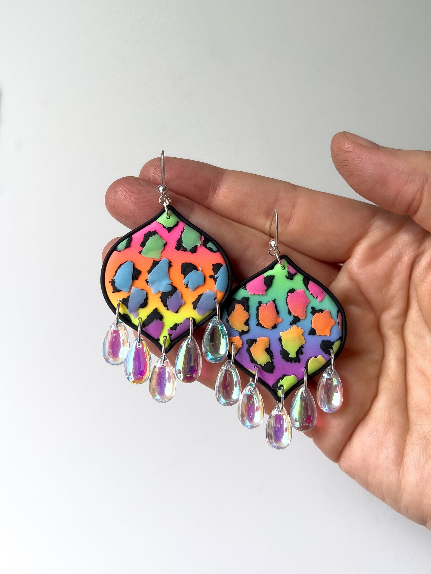 Neon Rainbow Glam Portals