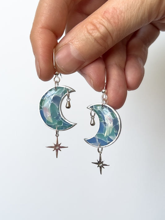 Ice Moon Dangles