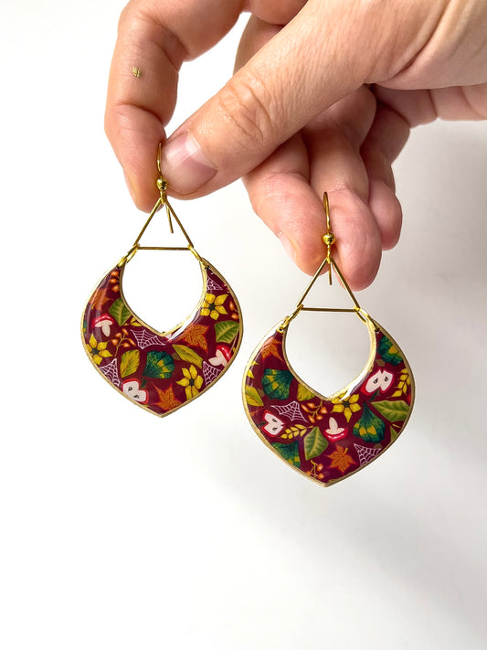 Autumn Forage Flame Dangles