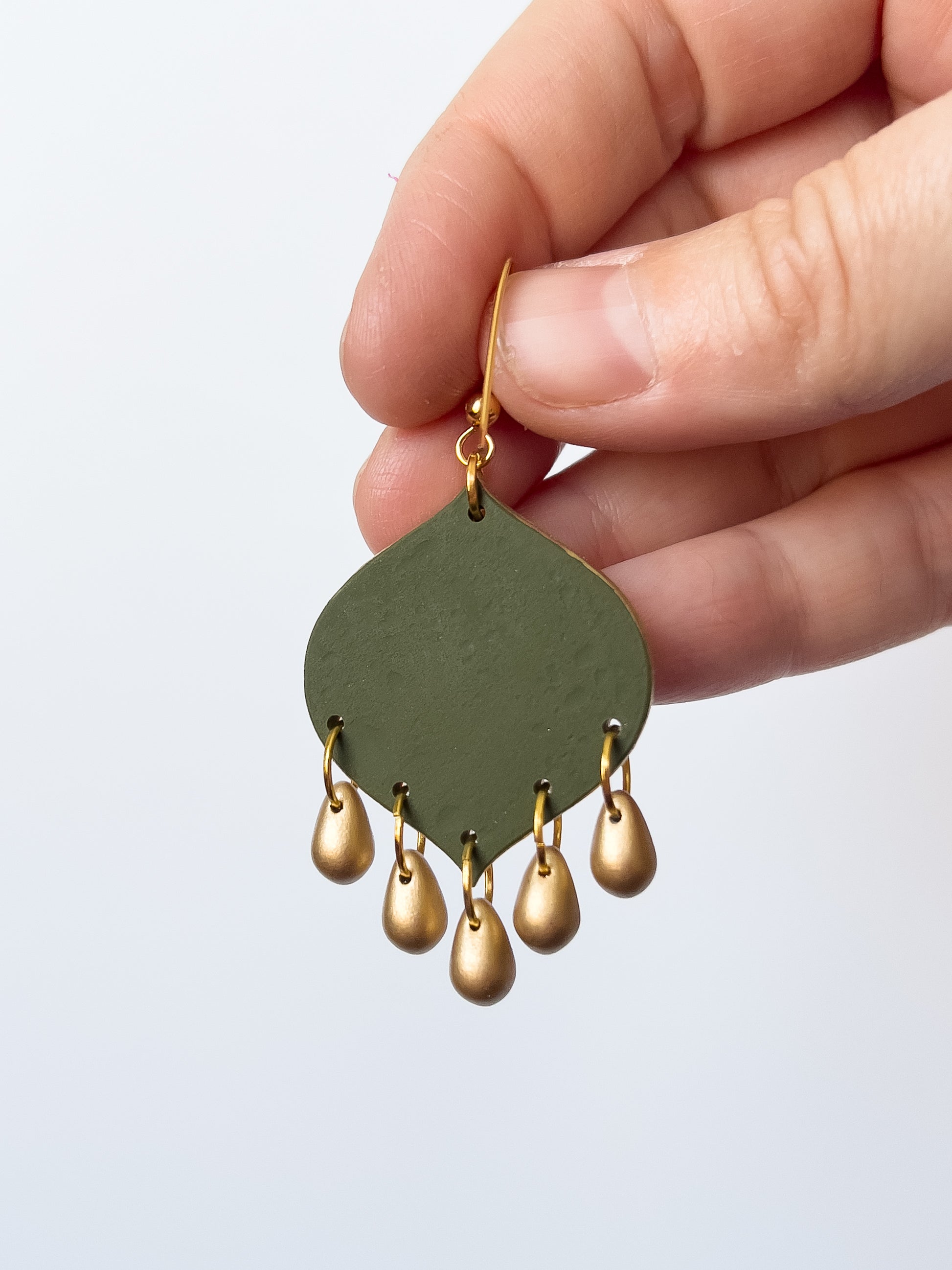 Autumn Confetti Beaded Portal Dangles - BlueBassoon Handmade