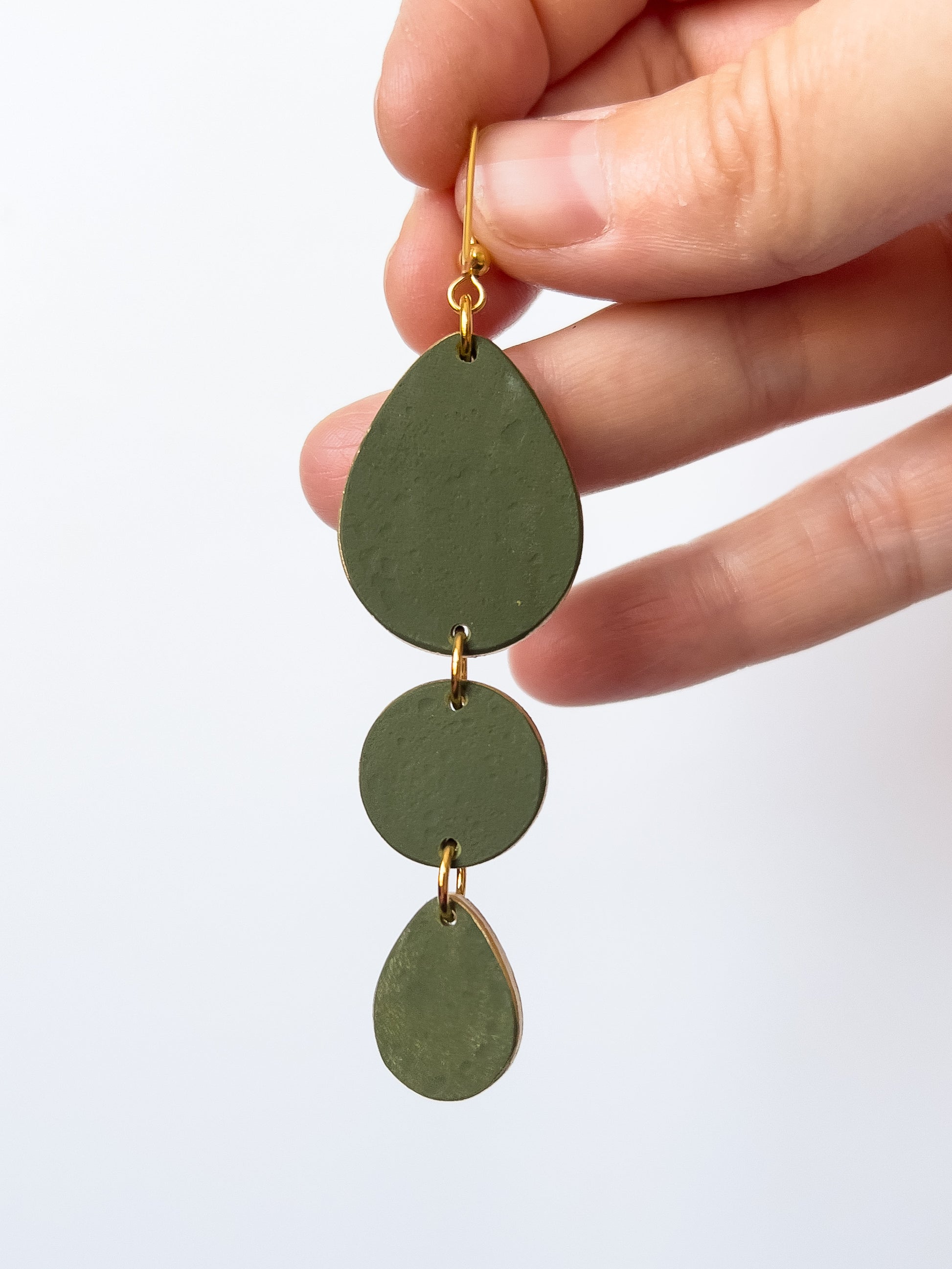 Autumn Confetti River Dangles - BlueBassoon Handmade