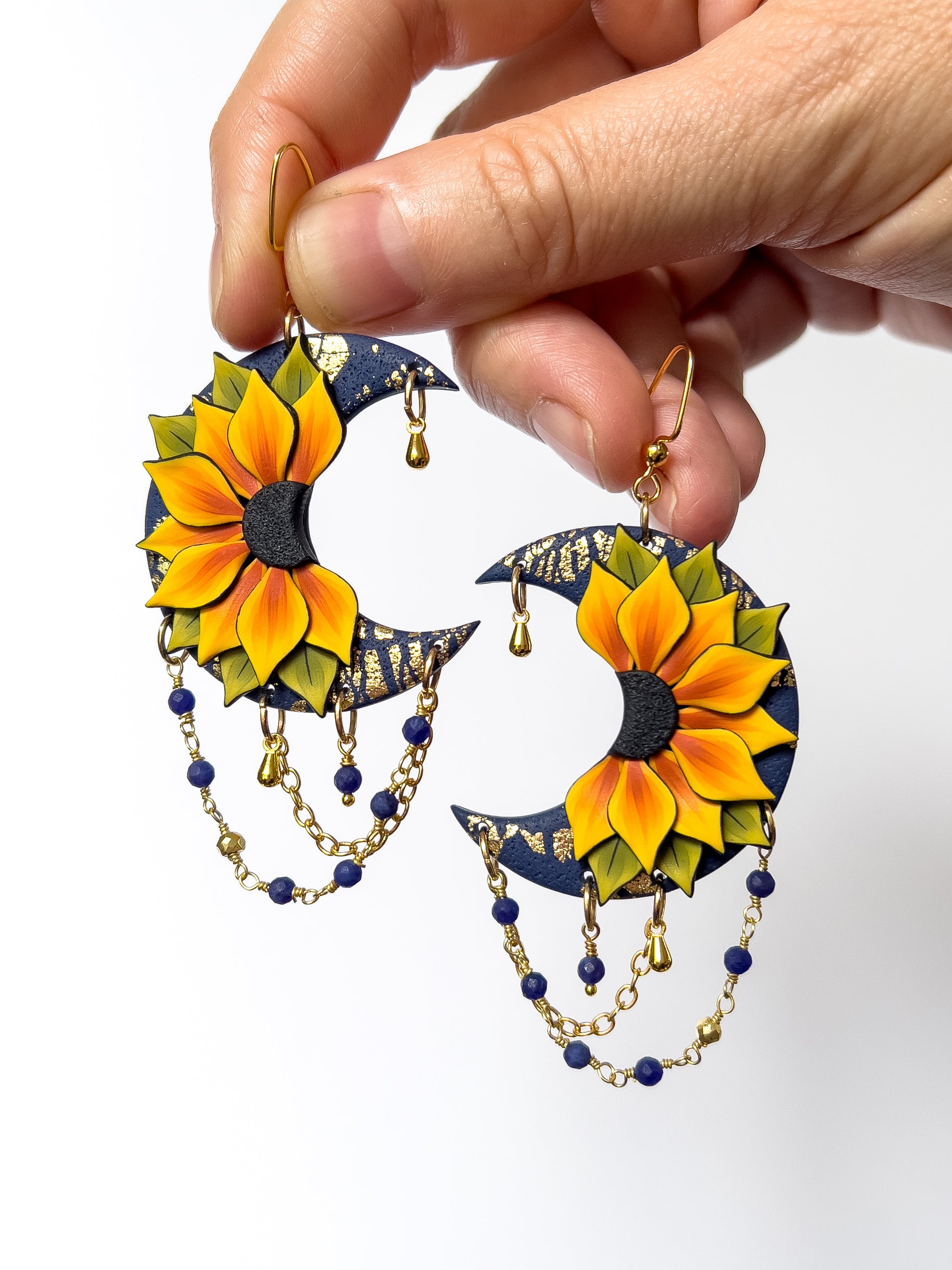 Sunflower Moons - BlueBassoon Handmade
