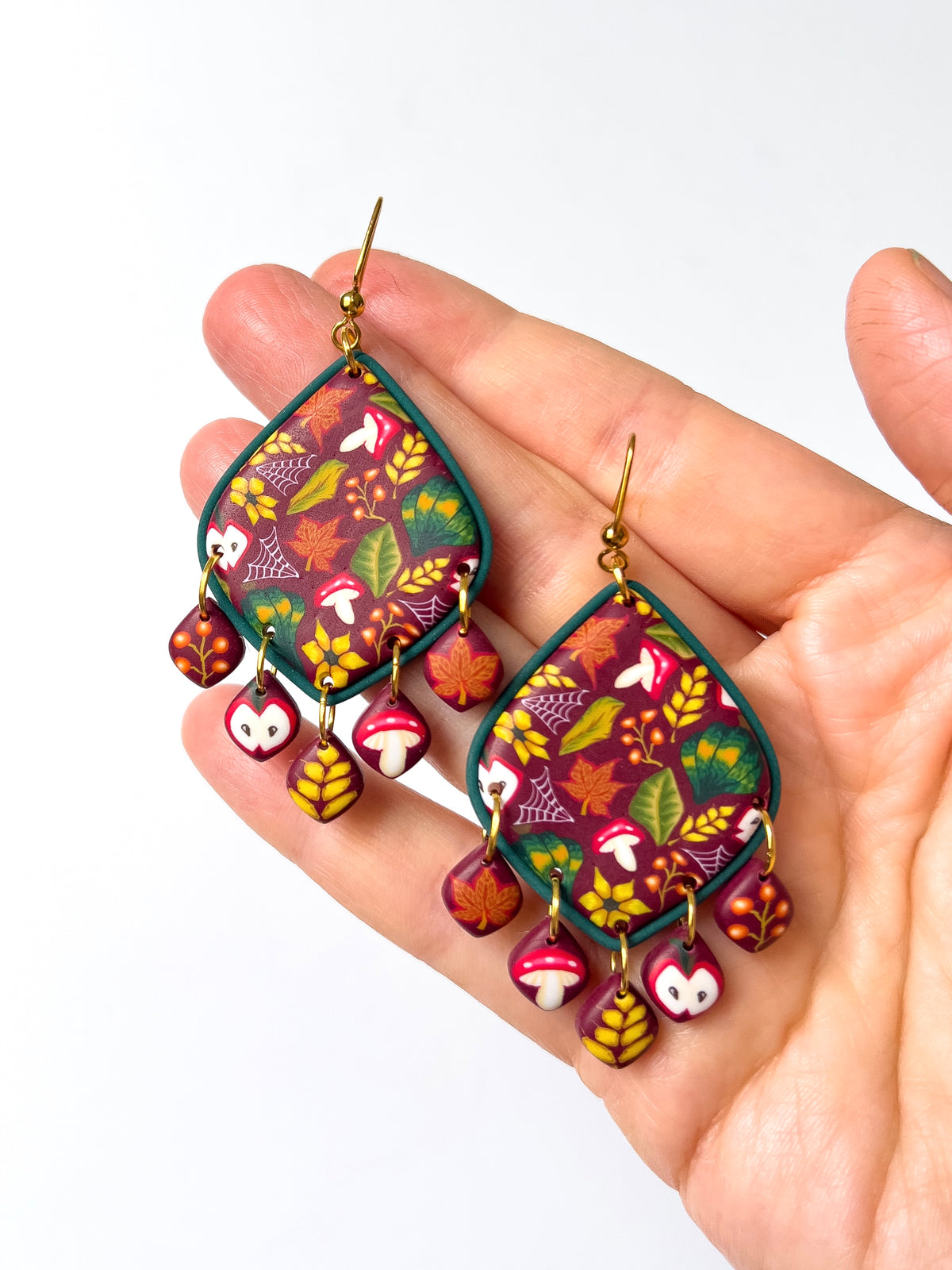 Autumn Forage Charm Dangles