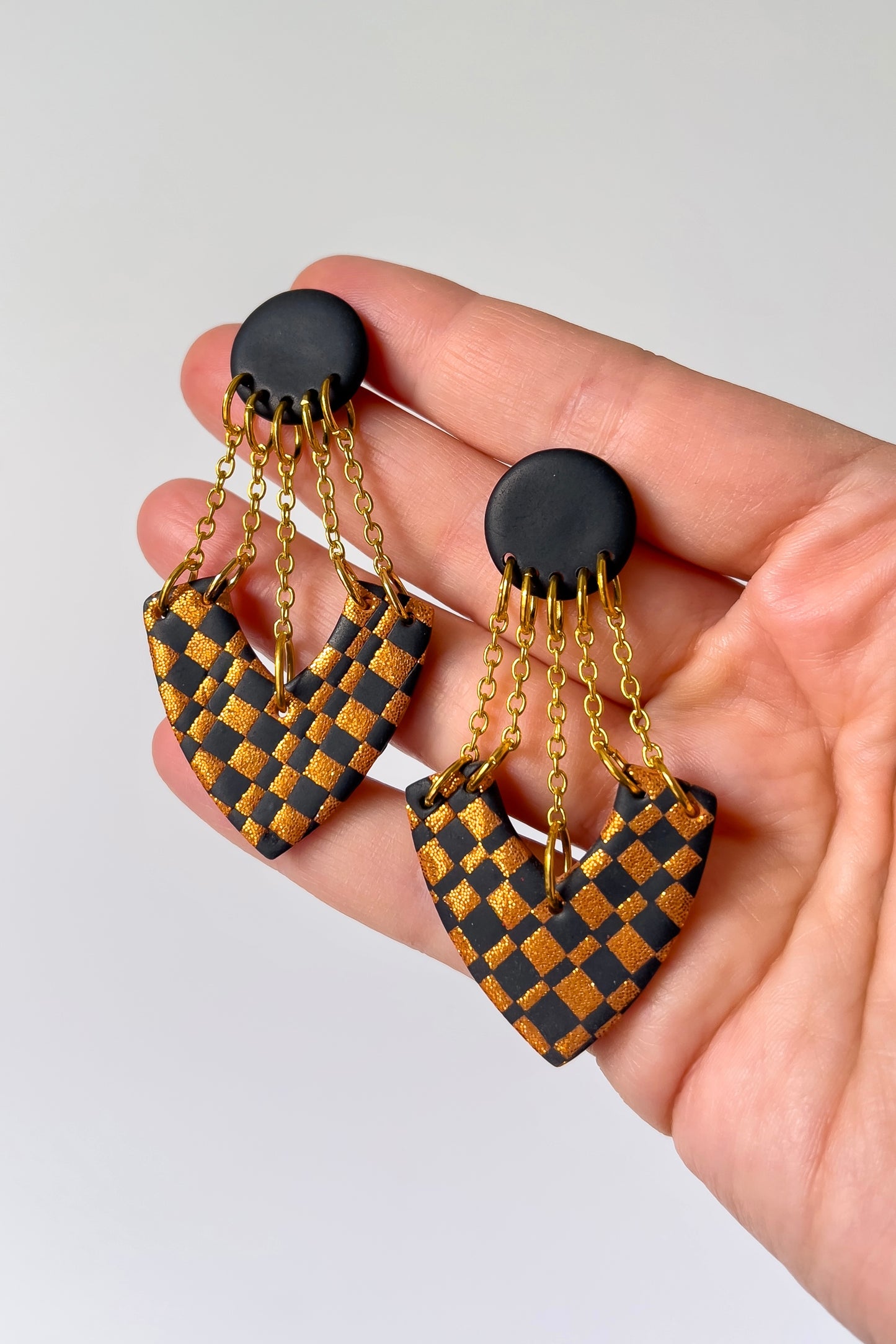 Harlequin Burlesque Dangles