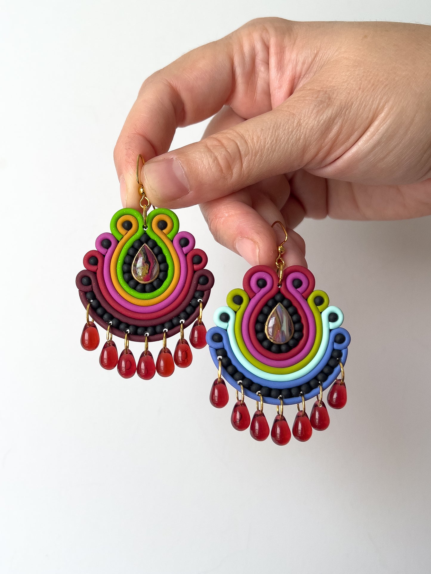Polymerite Soutache Dangles