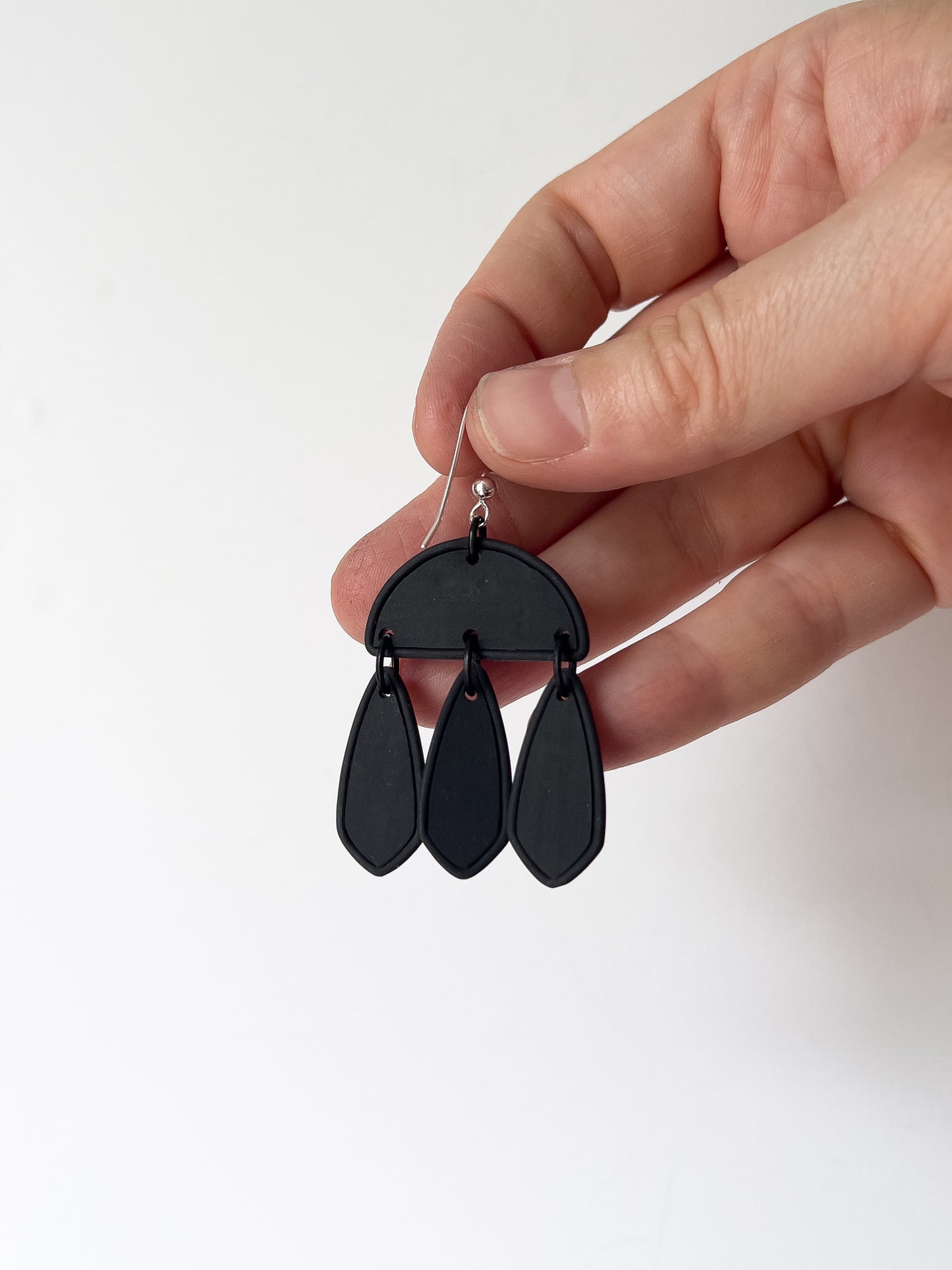 Neon Rainbow Aretha Dangles