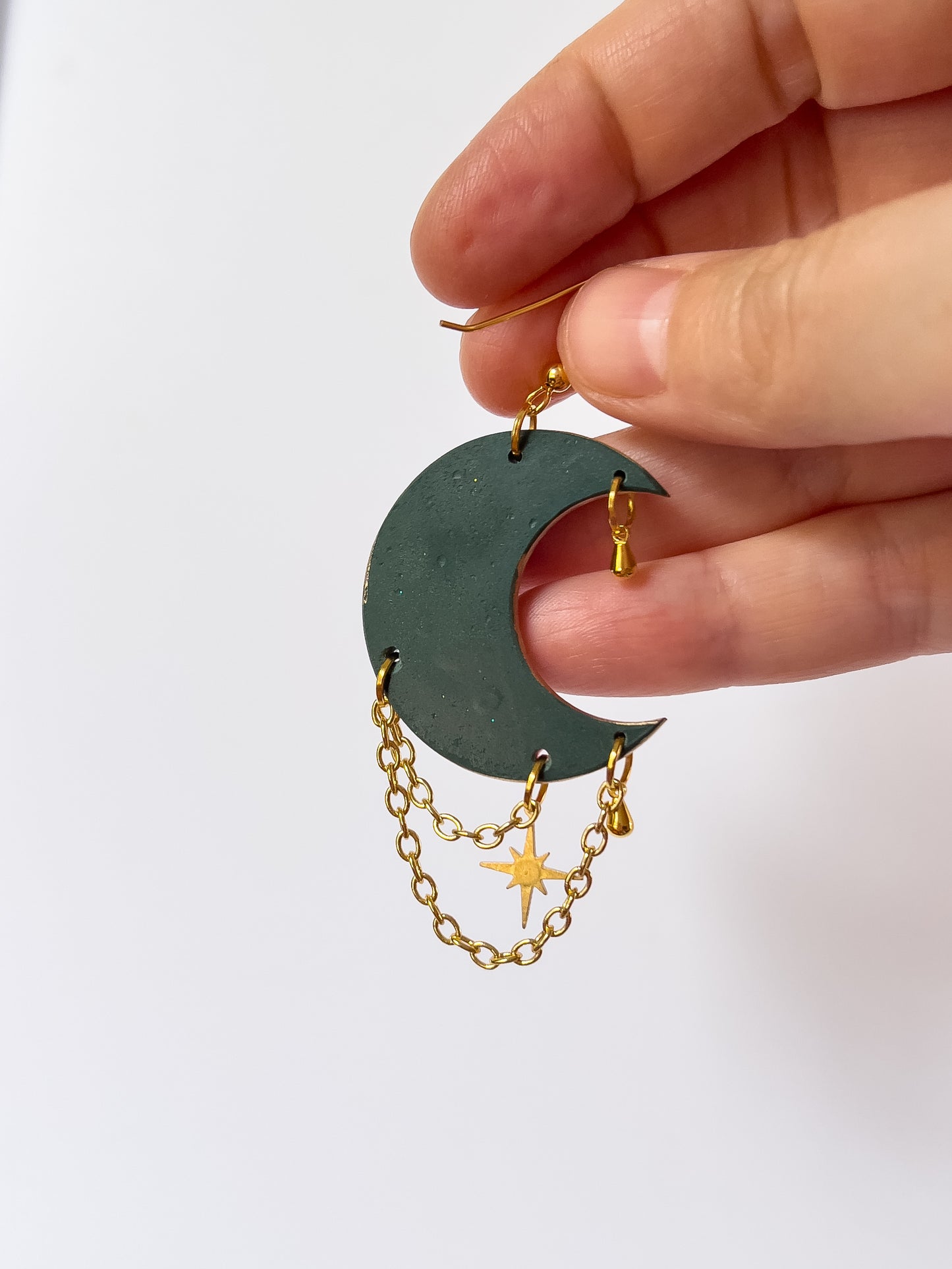 Harvest Festival Resin Moons - BlueBassoon Handmade