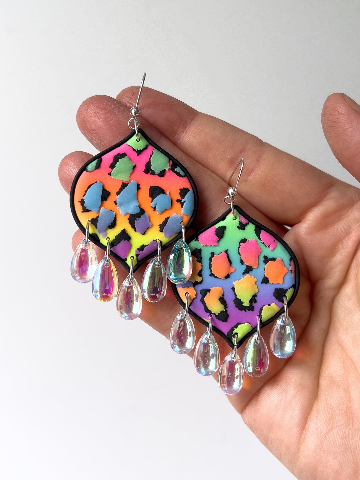 Neon Rainbow Glam Portals